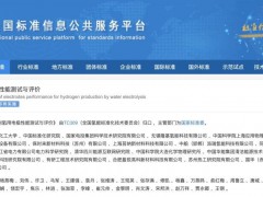 國標(biāo)發(fā)布！3月1日啟動氫用電極新標(biāo)準(zhǔn)